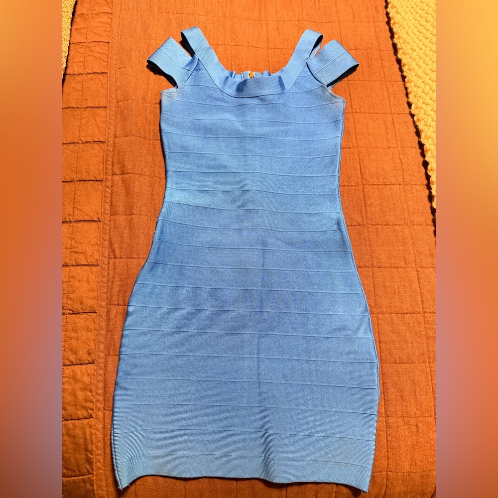 Just Love Sky Blue Mini Dress
